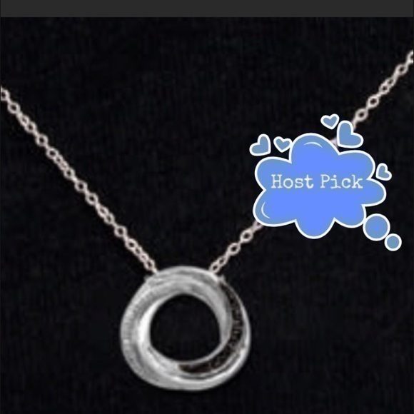 Natural black and white diamond necklace sterling - Picture 1 of 8